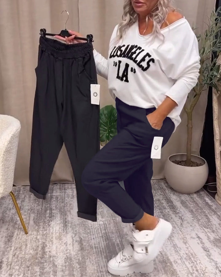 Brandi - Pantalón Casual Chic