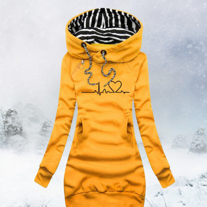 Malia - Vestido De Jersey Con Estampado E Corazones