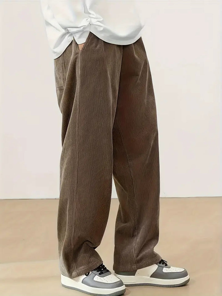Jeff - Pantalones Informales De Pana