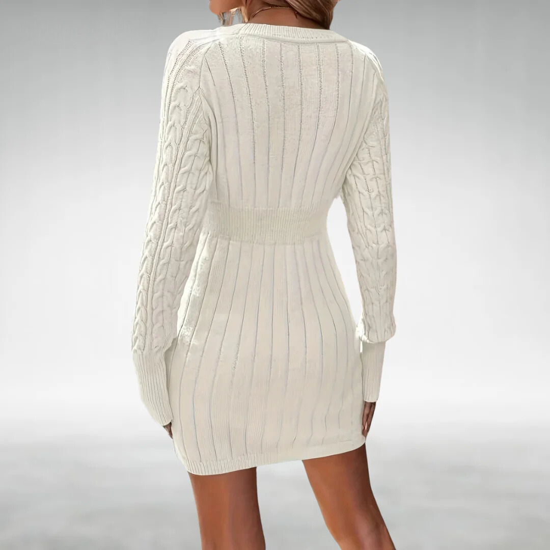 Emanuela – Vestido De Invierno De Punto