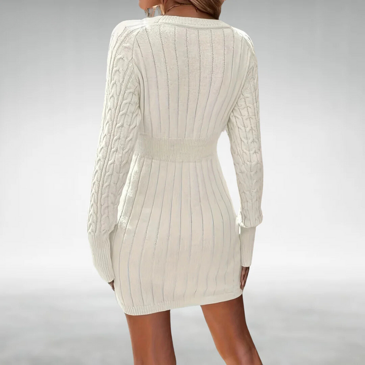 Emanuela – Vestido De Invierno De Punto