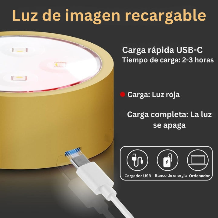 GlowFrame - Luz Magnética Para Pintar con 13 Modos de Iluminación ( Paquete de 3 )