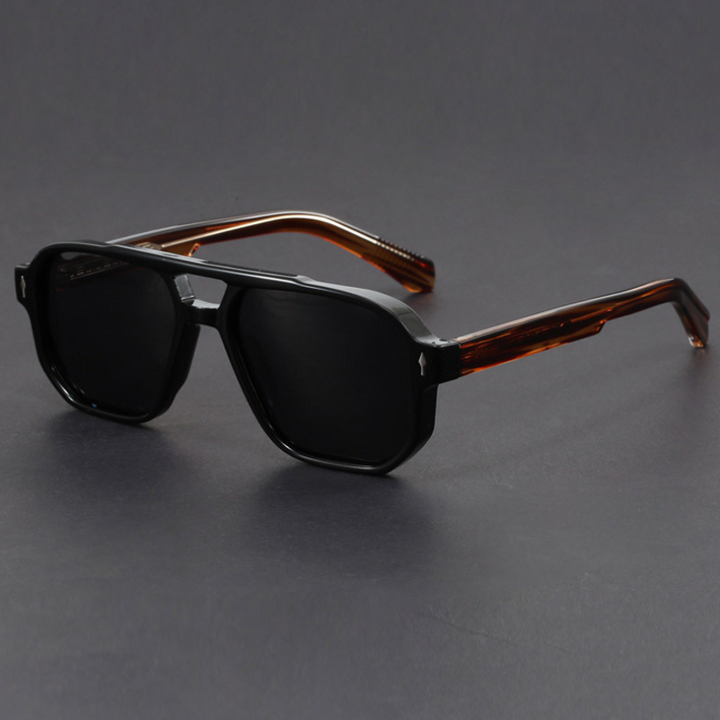 Kieran - Gafas de sol Cuadradas de Dos Tonos