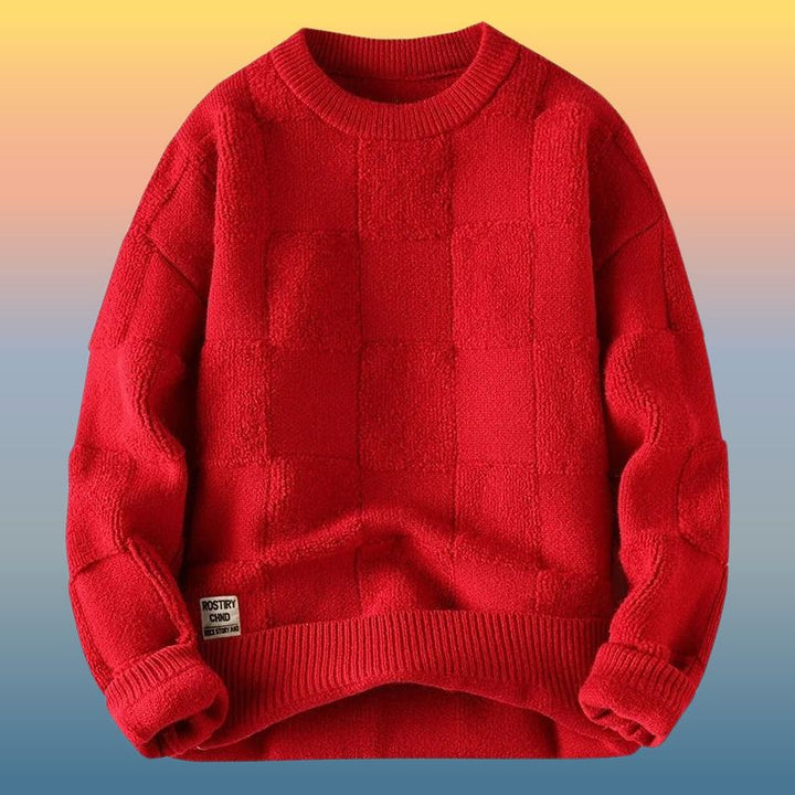 Vorian - Jersey De Punto Con Cuello Redondo
