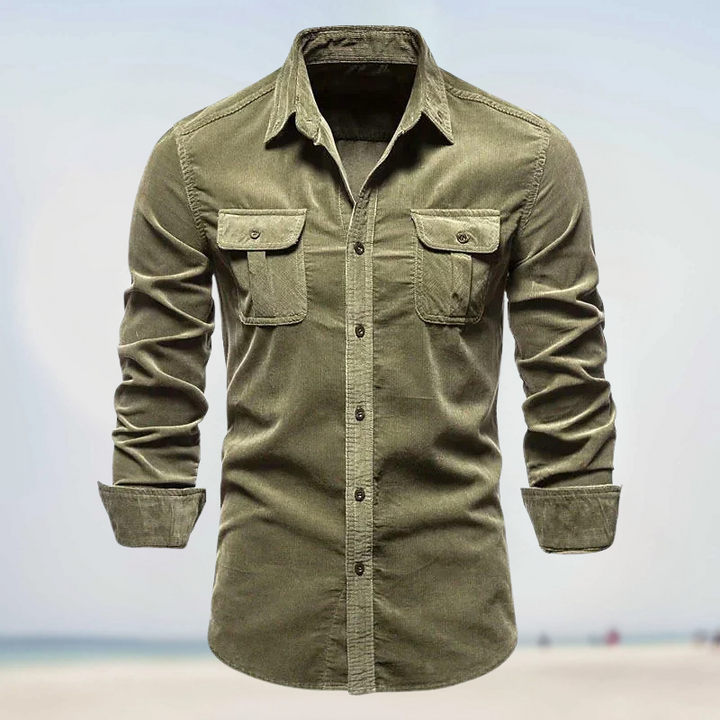 Folko - Chaqueta De Pana De Algodón De Otoño
