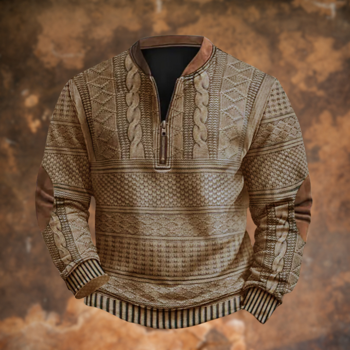 Tom - Elegante Jersey De Manga Larga Con Cremallera