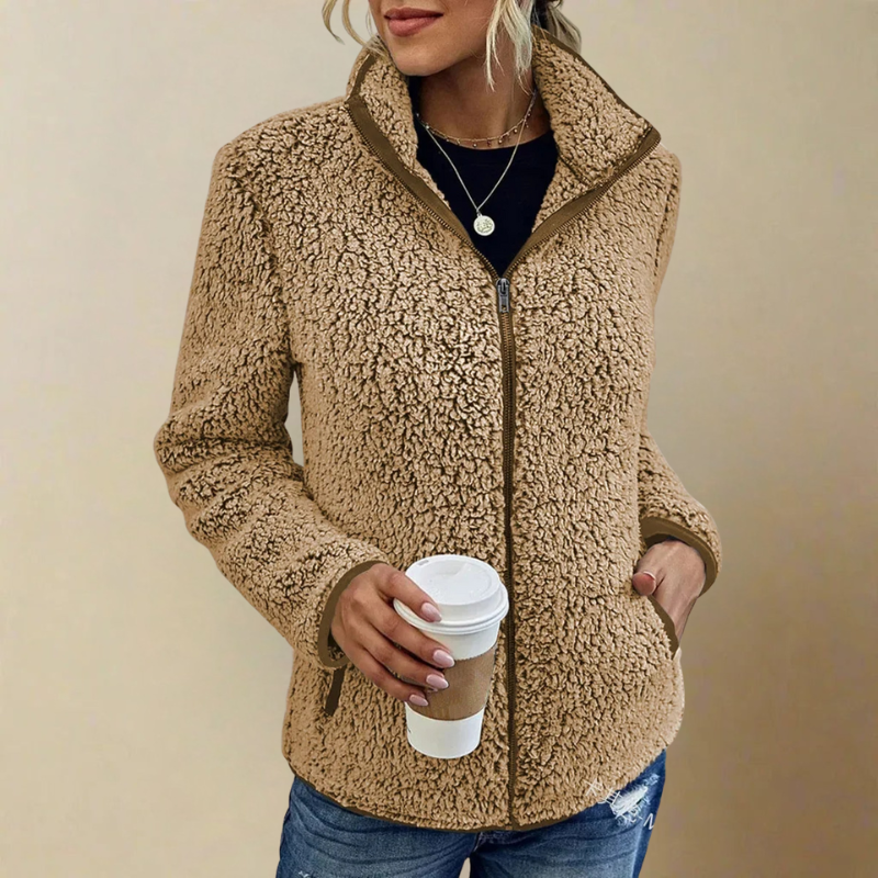 Zena - Chaqueta Polar con Bolsillos Dobles