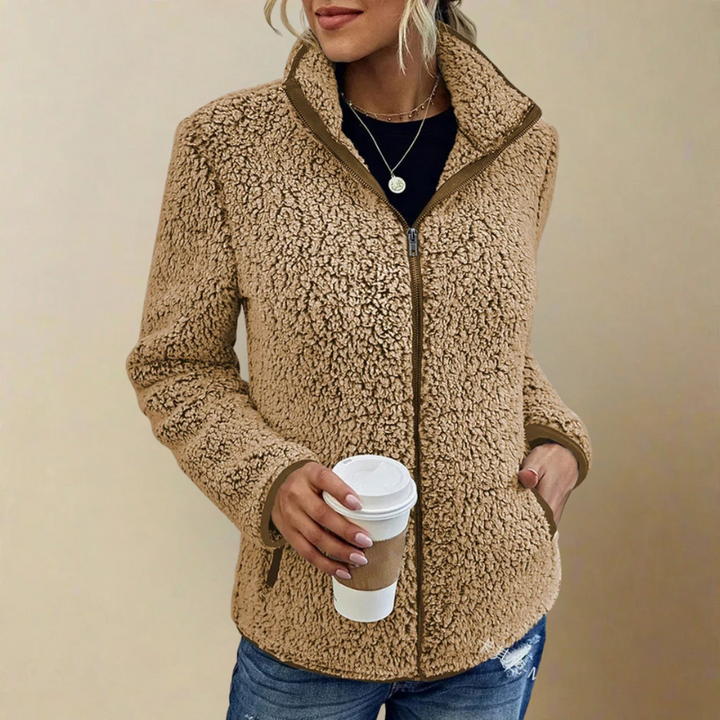 Zena - Chaqueta Polar con Bolsillos Dobles