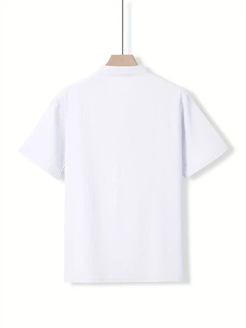 Vaughn - Elegante Camisa De Manga Corta