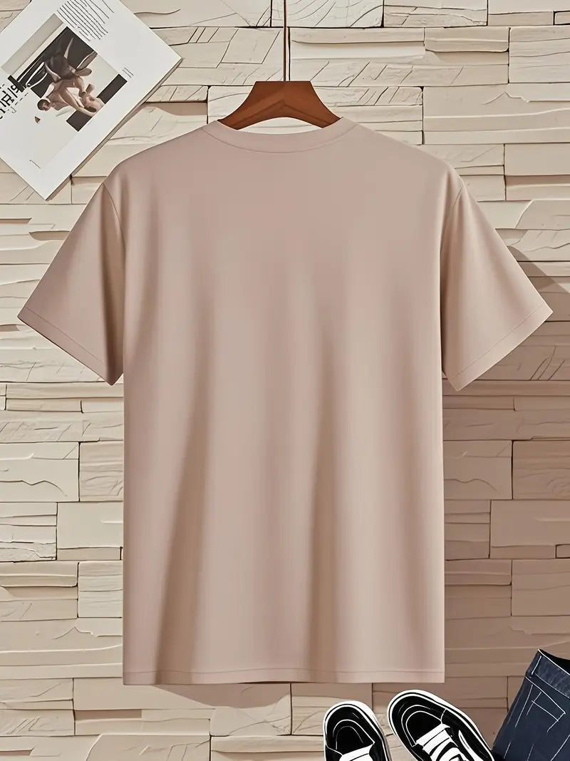 Fraga - Camiseta Elegante De Manga Corta