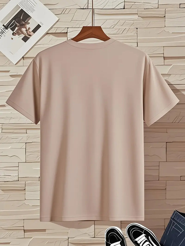 Fraga - Camiseta Elegante De Manga Corta