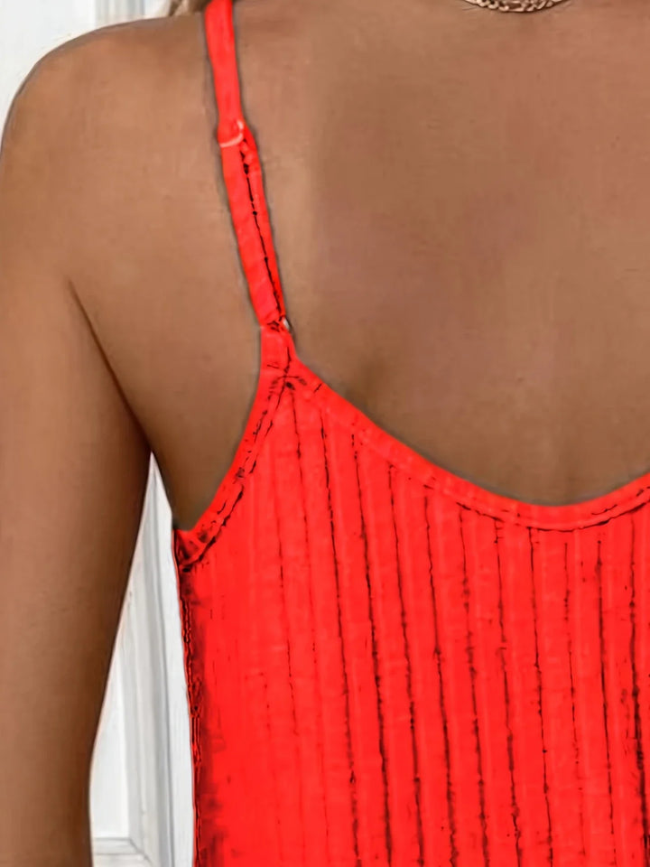 Hristina - Conjunto De Dos Piezas Cómodo Para Verano Con Tirantes