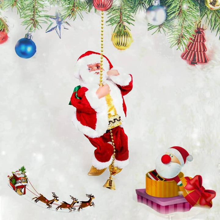 ClimbingClaus - Papá Noel Escalando y Tocando Música