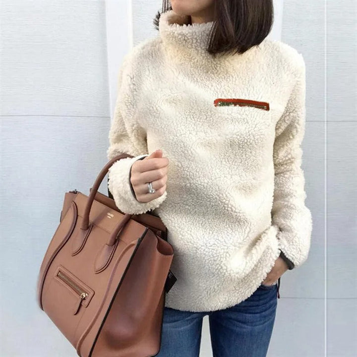 Yesenia -  Jersey de Cuello alto de Invierno Cupersuave y Cómodo