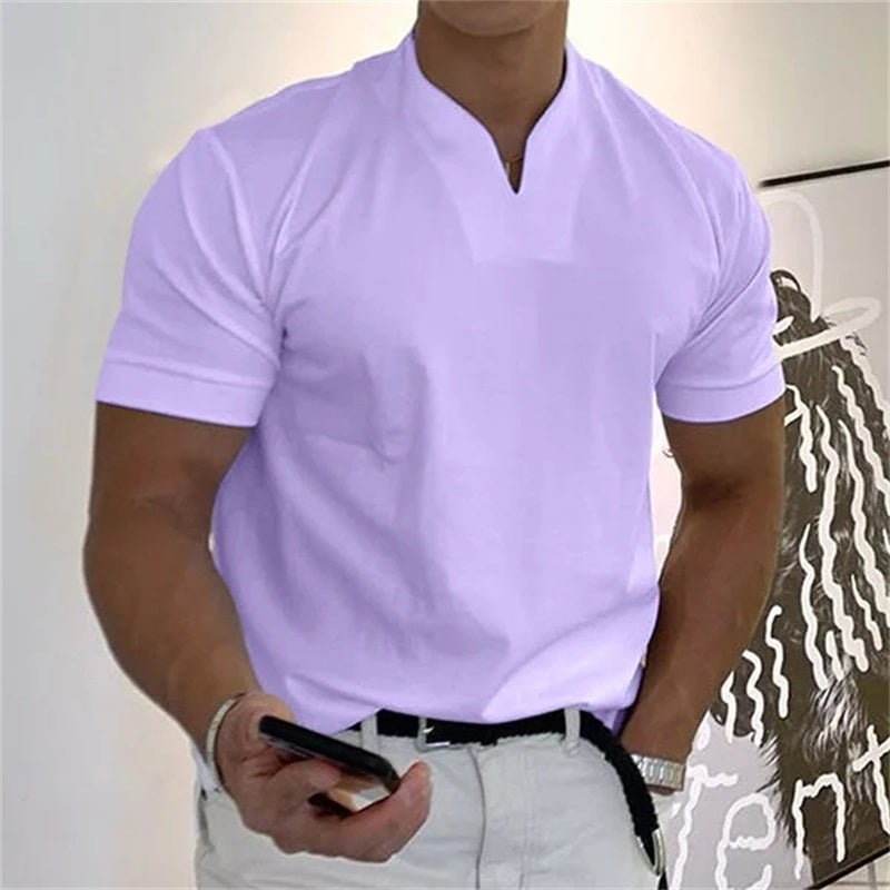 Arnulfo - Fitness Camisa con Manga Corta