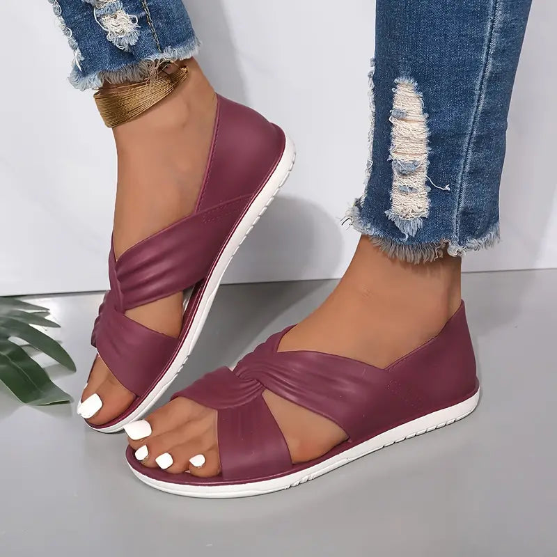 Lenja - Sandalias Confort Diapositiva
