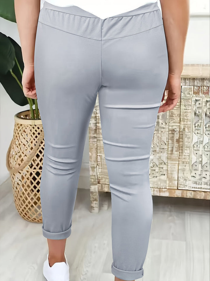 Jaimee - Cómodo Pantalón Con Cordón