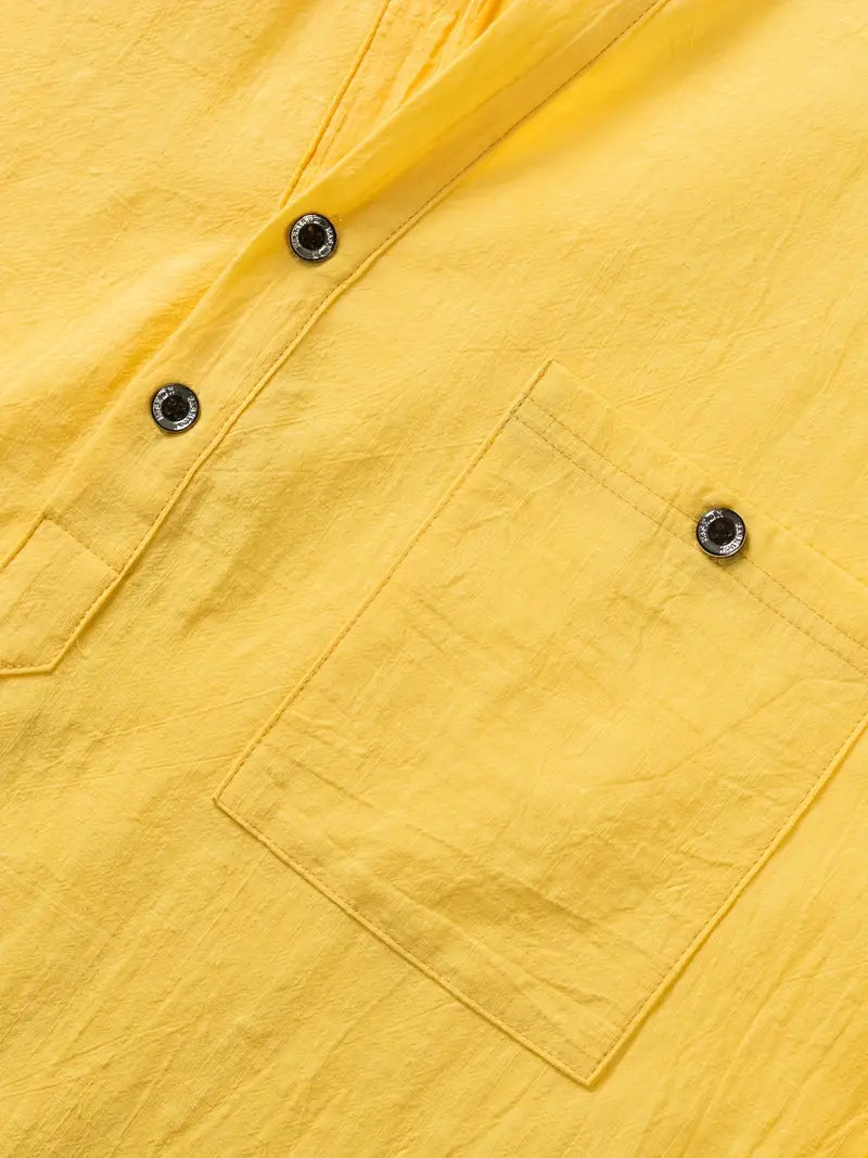 Vaughn - Elegante Camisa De Manga Corta