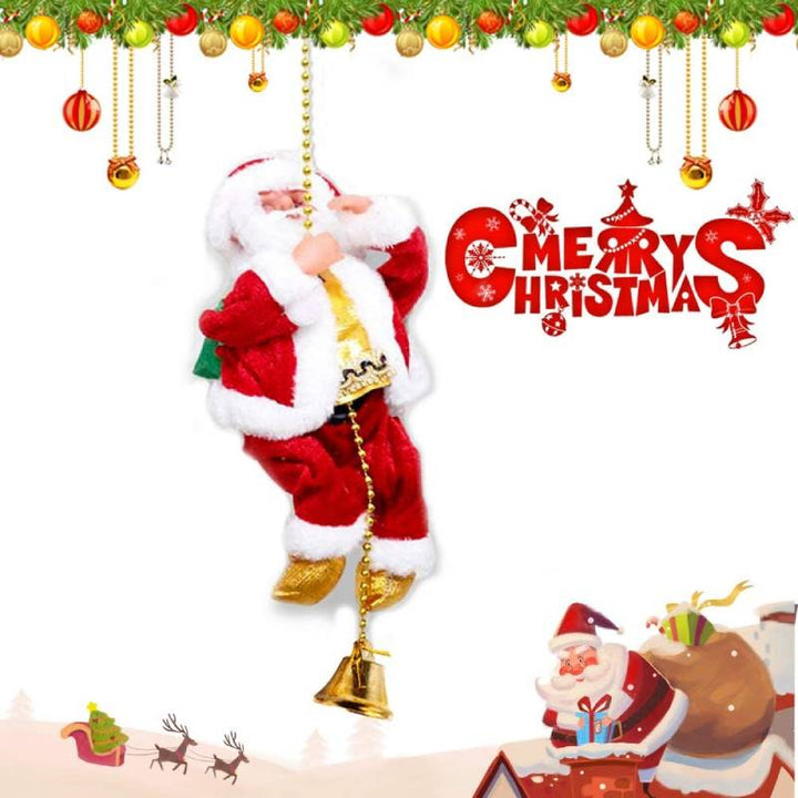 ClimbingClaus - Papá Noel Escalando y Tocando Música