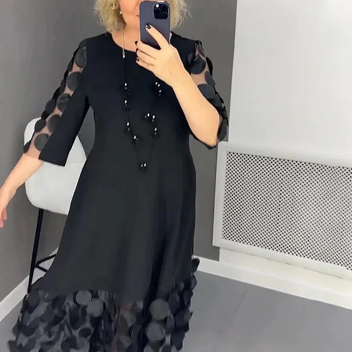 Floria - Vestido Con Decoración de Lunares