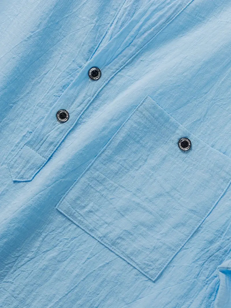Vaughn - Elegante Camisa De Manga Corta