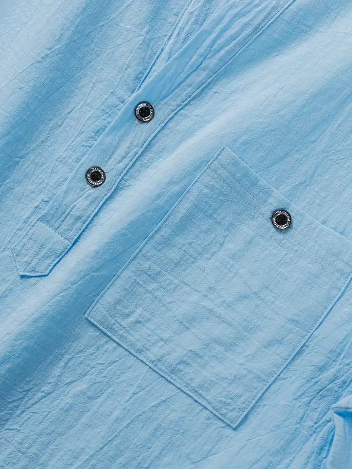 Vaughn - Elegante Camisa De Manga Corta