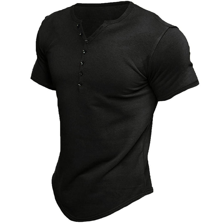 Roberto - Camiseta Casual de Manga Corta