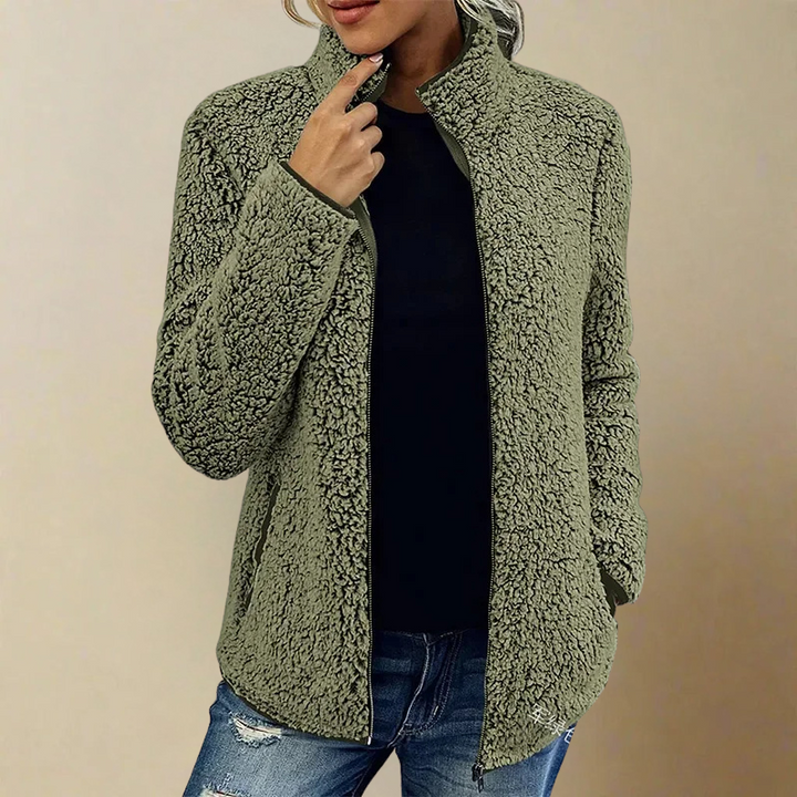 Zena - Chaqueta Polar con Bolsillos Dobles