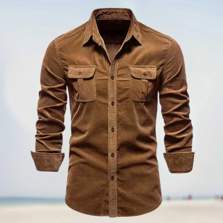 Folko - Chaqueta De Pana De Algodón De Otoño