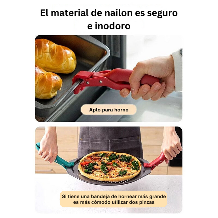 SafeGrip - Pinza Multiusos Antiquemaduras Para Tazones De Cocina