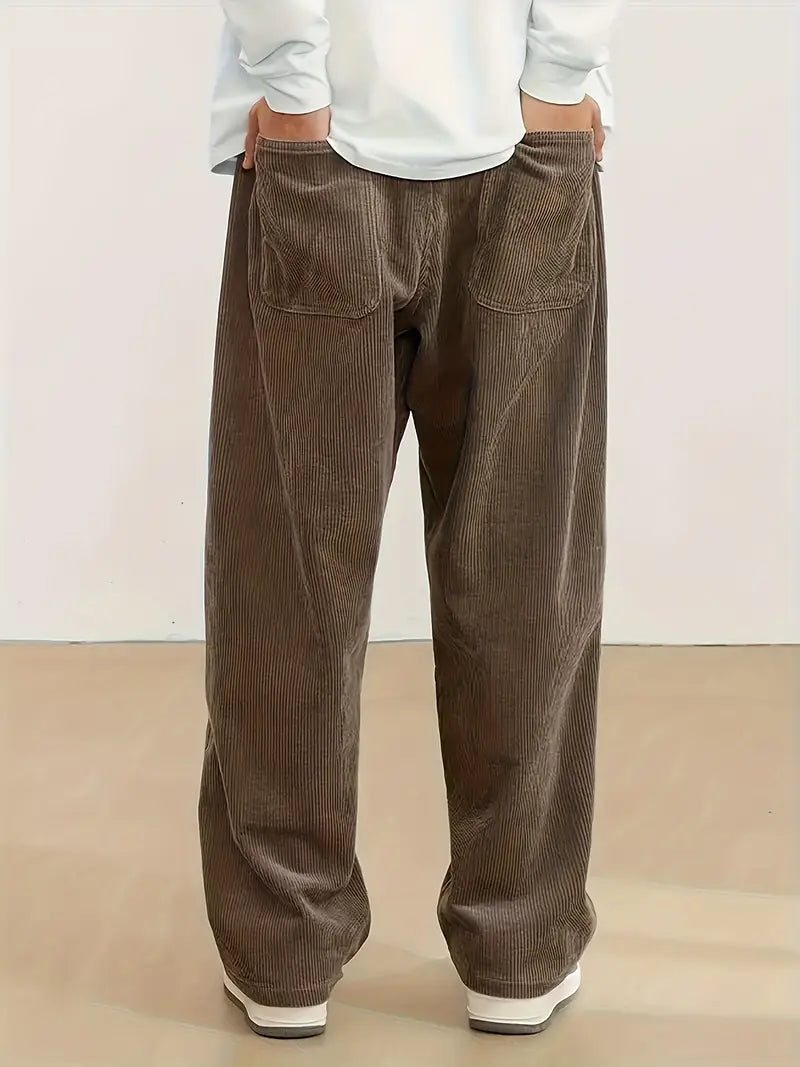 Jeff - Pantalones Informales De Pana