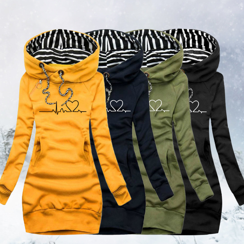Malia - Vestido De Jersey Con Estampado E Corazones