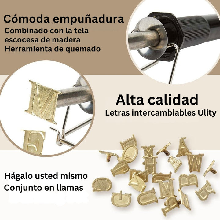 BurnCraft - DIY Madera Quemando y Juego de Trinchar