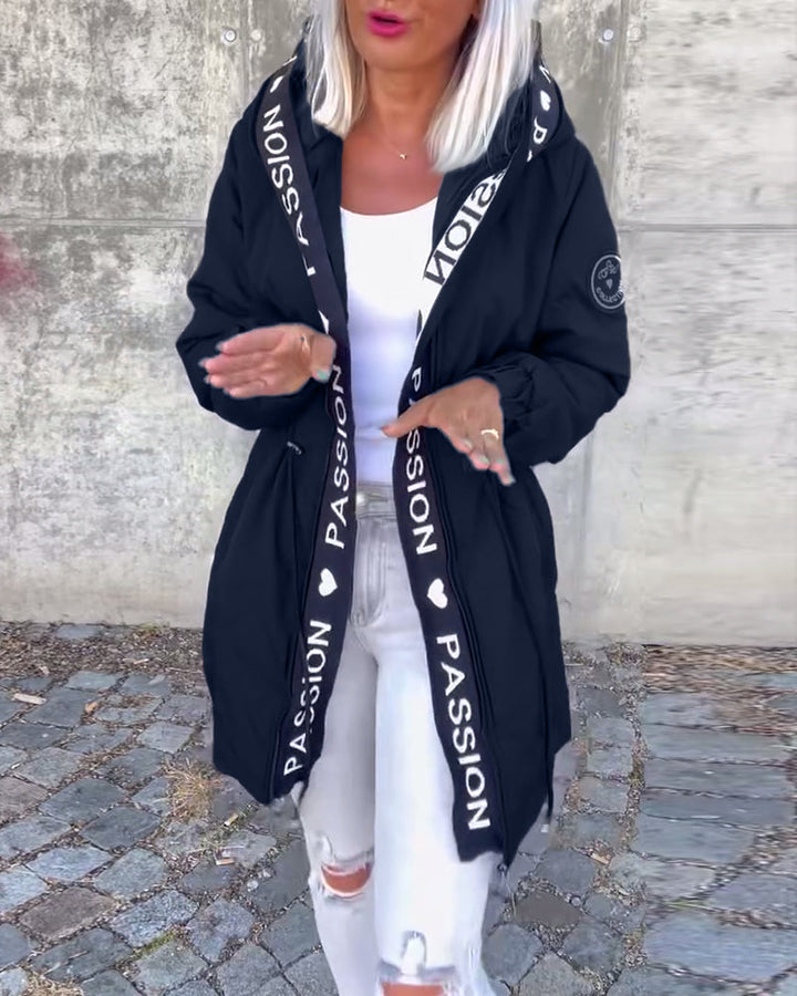 Kasia - Chaqueta con Cremallera Clásica