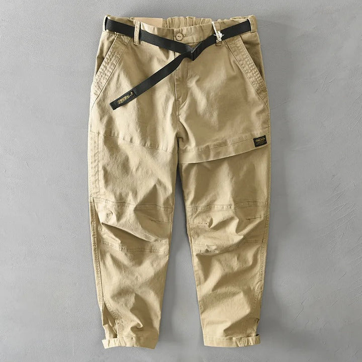 Zander - Pantalones Holgados de Algodón