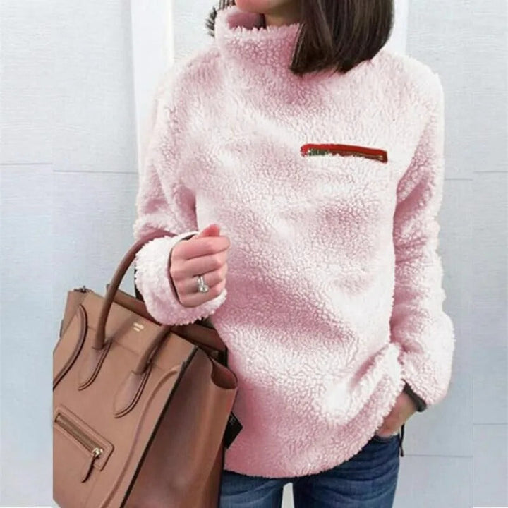 Yesenia -  Jersey de Cuello alto de Invierno Cupersuave y Cómodo