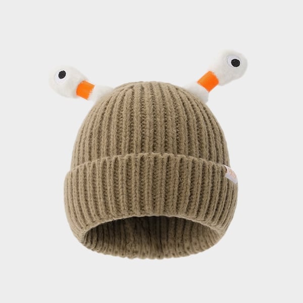 GlowTots - Gorro De Invierno Para Padres e Hijos de Un Simpático Monstruito Brillante