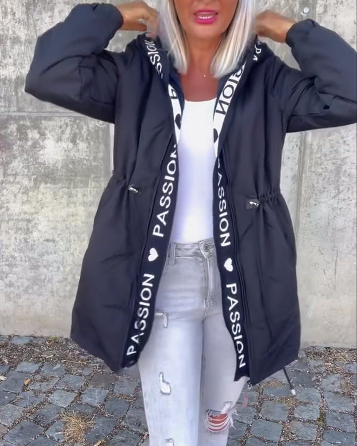 Kasia - Chaqueta con Cremallera Clásica