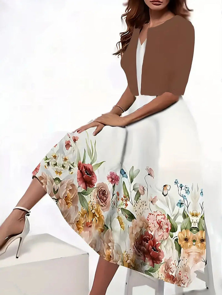 Ankie - Elegante Conjunto Con Estampado Floral