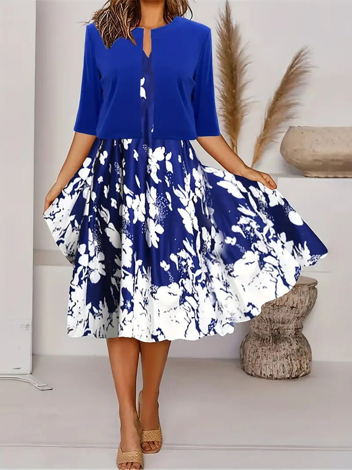 Ankie - Elegante Conjunto Con Estampado Floral