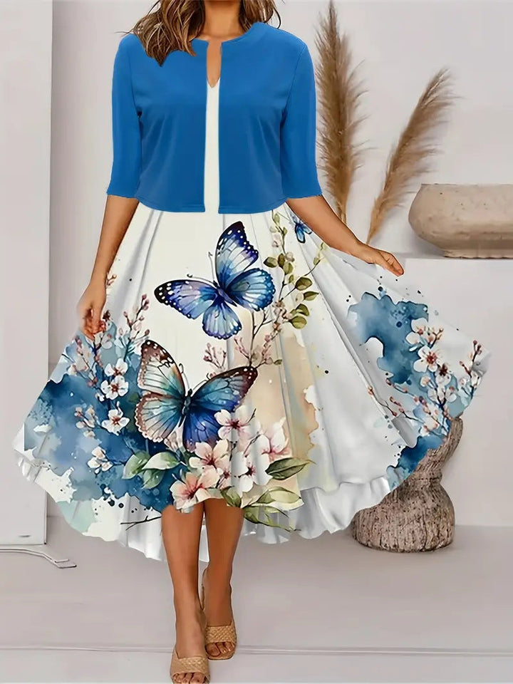 Ankie - Elegante Conjunto Con Estampado Floral