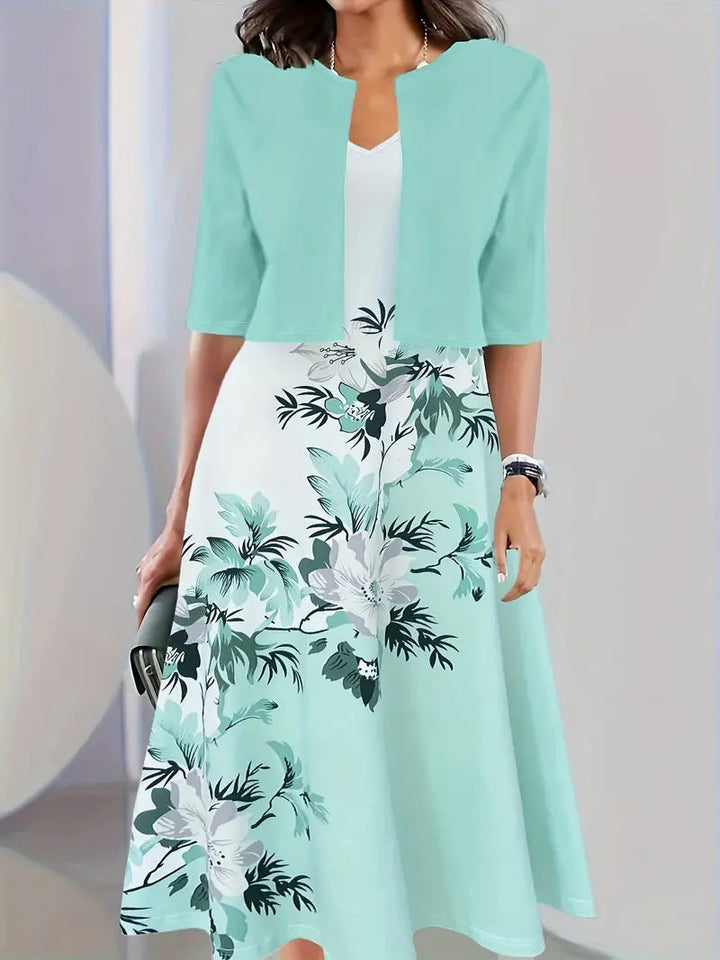 Ankie - Elegante Conjunto Con Estampado Floral