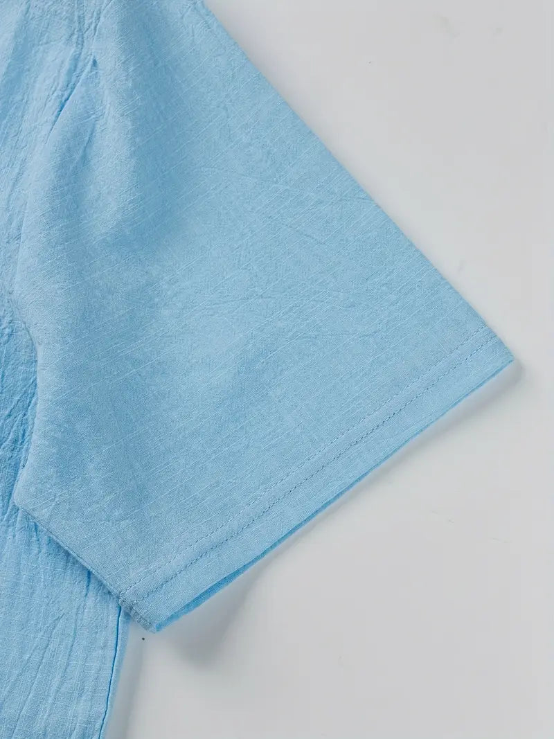 Vaughn - Elegante Camisa De Manga Corta