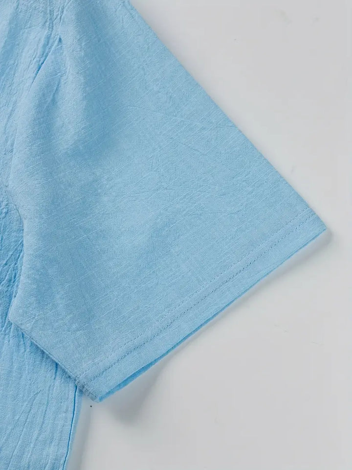Vaughn - Elegante Camisa De Manga Corta