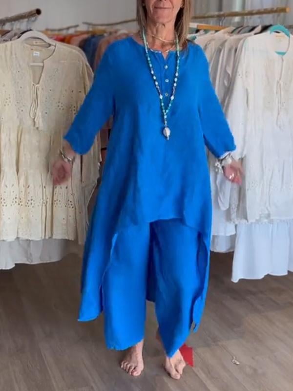 Freida - Vestido Casual de Lino