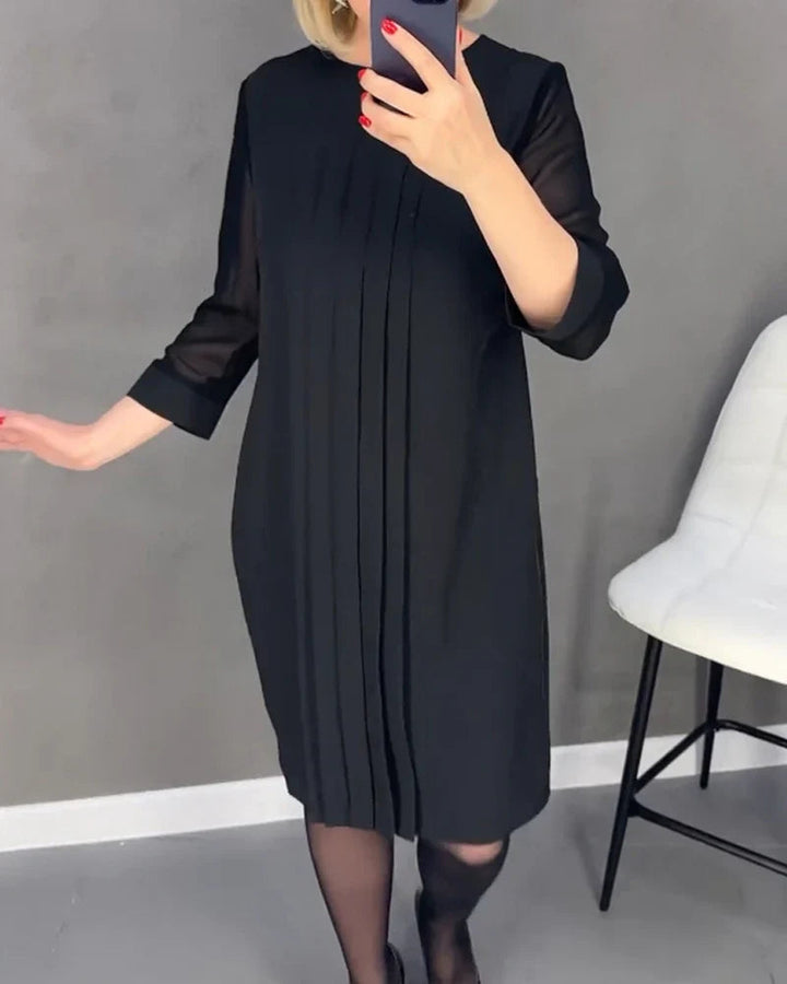 Teona - Vestido Plisado Elegante