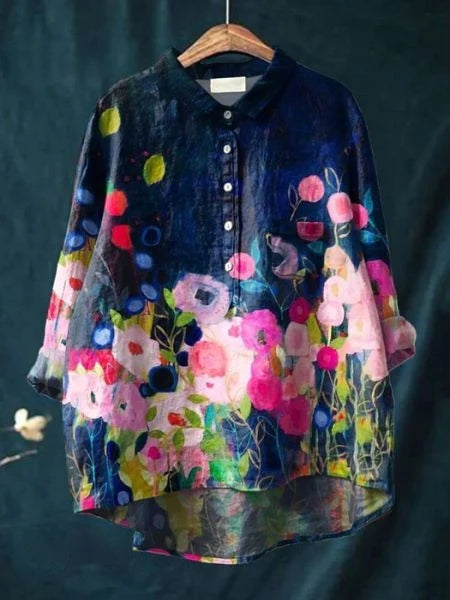 Emery - Blusa Con Estampado Florales
