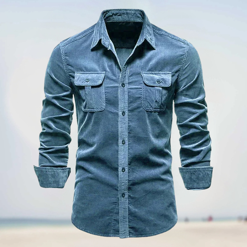 Folko - Chaqueta De Pana De Algodón De Otoño