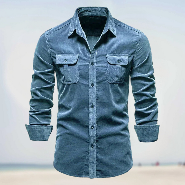 Folko - Chaqueta De Pana De Algodón De Otoño