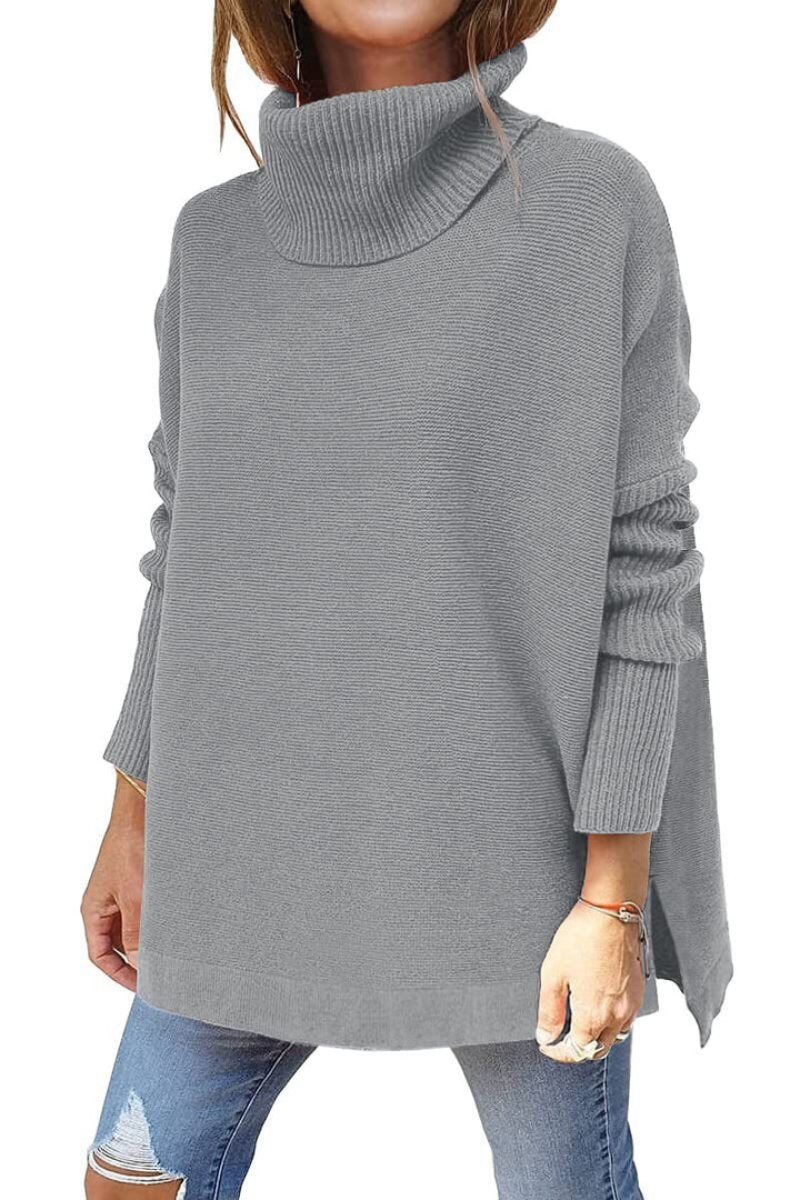 Bellatrix - Jersey Oversize De Lana y Cuello Alto